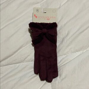 Koolaburra Women's Deep Burgundy Gloves